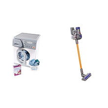 Load image into Gallery viewer, CASDON Electronic Toy Washer &amp; Casdon Little Helper Dyson Cord-Free Vacuum Cleaner Toy, Grey, Orange and Purple (68702)
