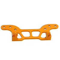 Toyoutdoorparts RC 102270(02064) Gold Aluminum Rear Body Post Support Plate Fit HSP1:10 On-Road Car