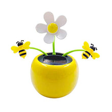 Load image into Gallery viewer, BARMI Creative Plastic Solar Power Flower Car Ornament Flip Flap Pot Swing Kids Toy,Perfect Child Intellectual Toy Gift Set
