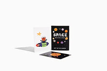 Load image into Gallery viewer, Space Matching Game for Kids- Children&#39;s Memory Matching Card Game for Ages 4+, Set of 52 Cards. (Space Matching Cards)
