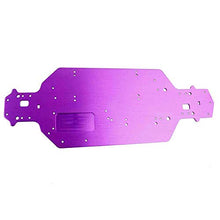 Load image into Gallery viewer, Toyoutdoorparts RC 03001 Purple Aluminum Chassis Fit HSP 1:10 Electric On-Road Drift Car
