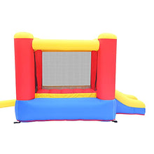Load image into Gallery viewer, OOTDxvv Inflatable Bounce House, Small Castle 420D Oxford Cloth+840D Jumping Castle Slide,Inflatable Bouncer with Air Blower Idea for Kids
