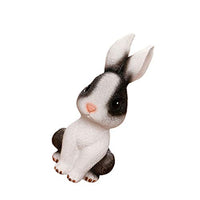 VORCOOL Ceramic Coin Bank Rabbit Piggy Bank Resin Coin Jar Money Saving Pot Easter Bunny Figurine Desktop Ornament for Kids Children Birthday Easter Souvenir Size L Easter Rabbit Figurines