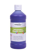 Load image into Gallery viewer, Handy Art Washable Finger Paint 16 ounce, Violet
