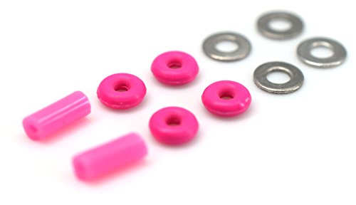 Teak Tuning O-Ring Fingerboard Tuning Kit, Pink