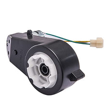 Load image into Gallery viewer, weelye 12V550 40000RPM Gearbox with High Torque 12V DC Motor for Kids Ride on Car SUV Parts, Electric Motor with Gear Box High Speed RS550 DC Motor Match Children Ride on Toys Accessories
