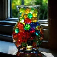 Load image into Gallery viewer, Naturesroom Glass Shooter Marbles for Kids - Large 1&quot; Shooter Marbles Bulk for Collectables, Games and Home Decorations - Set of 50 Assorted Colors - Big Bag of Marbles - Jugar a Las Canicas
