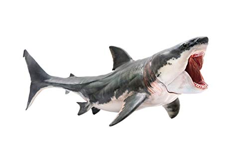 PNSO Prehistoric Animal Models:Patton The Megalodon (Big White Shark) 6.2