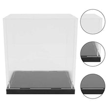 Load image into Gallery viewer, DOITOOL Clear Acrylic Display Case Assemble Countertop Box Cube Organizer Stand Protection Showcase for Action Figures Toys Collectibles S
