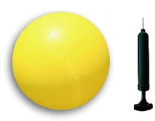 Load image into Gallery viewer, Toys+ 8.5 Inch Colorful Playground Ball + Pump (Yellow)
