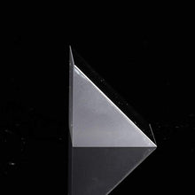 Load image into Gallery viewer, Professional Physics Photography K9 Optical Glass Triangular Prism Crystal Durable Light for Gift for Teaching Tool(15 * 15 * 15)
