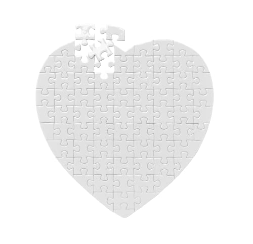 Sublimation Puzzles Blanks with 75 Pieces Heart Sublimation Blank Jigs –  ToysCentral - Europe