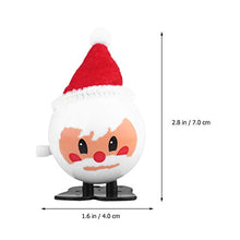 Load image into Gallery viewer, PRETYZOOM 4pcs Christmas Wind Up Toy Christmas Snowman Walking Jumping Clockwork Toys Collectible Figurine Desk Ornament for Party Favors Gift Goody Bag Filler
