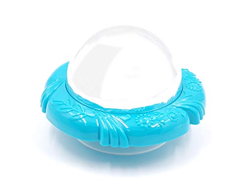 People Brain Builders Magic Reflection Ball - Blue - Mirror for Baby with Suction Cup