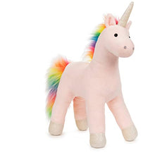 Load image into Gallery viewer, GUND Starflower Rainbow Unicorn Stuffed Animal, Plush Unicorn for Ages 1 and Up, Pink, 15

