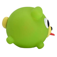 Load image into Gallery viewer, Jabber Ball Sankyo Toys Squeeze and Play Sound Ball - Neon Green Dog
