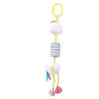 Hanging Cartoon Rattle Toy, Comforting Toy, Hook Designs Early Education for Baby Bed Stroller Comforting Baby(Chick)