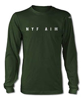 1964 AC Shelby Cobra F-Cobra Wars Long Sleeve T-Shirt - NYF AIM Forest Green