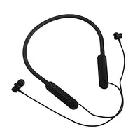 wendeekun Bluetooth Headphones, Wireless Headset, Sports Bluetooth NeckMounted Headset with Memory Card Function Stereo Headphone for Outdoor(Black)