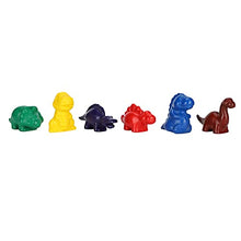 Load image into Gallery viewer, Colored Dinosaur Crayons, Crayons Palm Grip Non-Stick Crayon, Crayons Art Supplies Paint Crayons Gift for Kids Children Ding Painting
