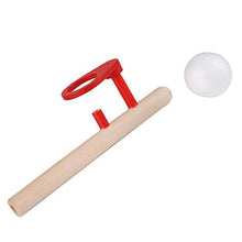 Load image into Gallery viewer, Ball Blow Toy, Classic Wooden Blow Toy, Educational Wooden Ball Blow Toy, Non-Toxic Interesting for Children Kids
