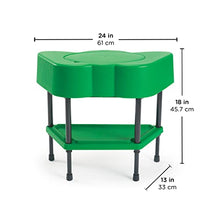 Load image into Gallery viewer, Angeles Toddler Sensory Table with Lid, Green, AFB5100PG, Adjustable Kids Sand &amp; Water Activity, Daycare or Preschool Indoor-Outdoor Play Equipment
