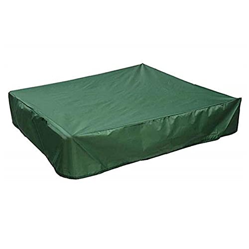 SYUS Square Sandbox Cover, Childrens Toys Bunker Cover Waterproof Sandpit Cover with Drawstring Oxford Cloth Sandbox Canopy for Home Garden Outdoor Patio Pool Sand Box Cove