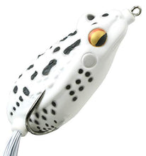 Load image into Gallery viewer, FishLab RT-3.5-WF Rattle Toads Floating White Frog 3 1/2&quot; 1 1/8 oz
