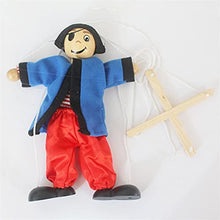 Load image into Gallery viewer, XIAOSAKU Halloween Decorations Pirate String Puppet Children&#39;s Wooden Marionette Toys Puppet Doll Parent-Child Interactive Toys Halloween Pendant
