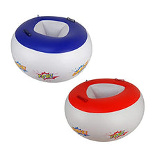 Load image into Gallery viewer, YHSBUY Inflatable Bumper Balls for Kids, Body Bubble Ball Sumo Bump Ball with Handles, Boys Girls Children Bopper Toys, Outdoor Team Gaming Play (35inch, red+Blue 2pcs)
