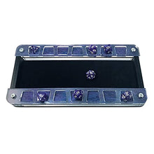 Load image into Gallery viewer, C4Labs Deluxe Dice Tray and Dice Tower - Nebula Lagoon - Bundle
