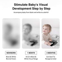Load image into Gallery viewer, beiens High Contrast Baby Flashcards, Newborn Brain Development Toys, Visual Stimulation Learning Activity Cards, 20 PCs 40 Pages 5.5&#39;&#39; x 5.5&#39;&#39; Educational Infants Gift
