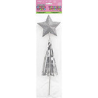 Plastic Silver Star Magic Wand