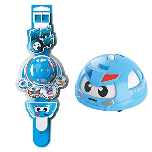 YUEGE Gift Kids Watch Toys for 3-9 Year Old Boys Girls Spinning Top for Kids Toy Set, Children Watch Gyro Inertia Rotation Taxi Q Car