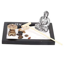 Load image into Gallery viewer, Zen Garden Resting Meditation, Classic Unique Zen Sandbox Wooden Craft Decoration
