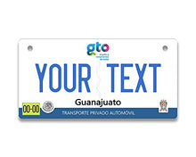 Load image into Gallery viewer, BRGiftShop Personalized Custom Name Mexico Guanajuato 3x6 inches Bicycle Bike Stroller Children&#39;s Toy Car License Plate Tag
