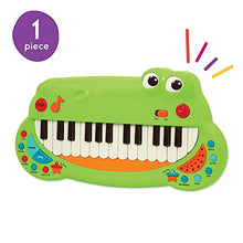 Load image into Gallery viewer, Battat  Toddler Piano Toy  Musical Instrument for Kids, Children  Animal Keyboard Piano with 5 Instrument Settings  Crocodile Piano - 2 Years +
