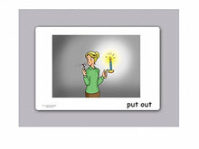 Load image into Gallery viewer, Yo-Yee Flash Cards - Phrasal Verbs Picture Cards - English Vocabulary Picture Cards - Including Teaching Activities and Game Ideas

