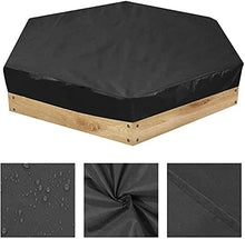 Load image into Gallery viewer, WHCQ Sandboxes Sandpit Cover, Children&#39;s Toys Sand Pit Cover, Oxford Cloth Sandbox Cover Pool Protective Sandbox Cover, Hexagon
