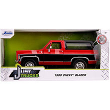 Load image into Gallery viewer, Jada Toys Just Trucks 1:24 1980 Chevrolet Blazer K5 Die-cast Car Red/Black, Toys for Kids and Adults
