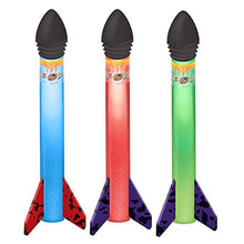 Load image into Gallery viewer, Geospace Jump Rocket LED Night Shotz - Jump Pump, Launcher &amp; Light-Up Flying Foam Rockets
