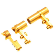 Load image into Gallery viewer, Toyoutdoorparts RC 102257 Gold Aluminum Steering Servo Saver Set Fit Redcat 1:10 Lightning STK Car

