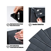 Load image into Gallery viewer, 9 Pockets Trading Card Binder, Card Collectors Album Folder Waterproof Double-Sided 360 Side Loading Pockets for Trading Cards/Sports Card/Game Cards OS0720BK

