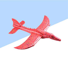 Load image into Gallery viewer, Toyvian Dinosaur Foam Glider Plane for Kids Hand Throw Flying Toy Airplane Party Favors Outdoor Fun Toys for Kids Children Teenager (Random Color)
