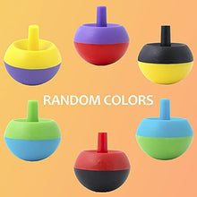 Load image into Gallery viewer, Bulk Toys - Tippy Tops - 25 Pcs Spinning Tops for Kids - Flip Upside Down Spinning Toys - Spinning Top Party Favors for Kids - Plastic Spinning Tops Bulk Gifts for Kids
