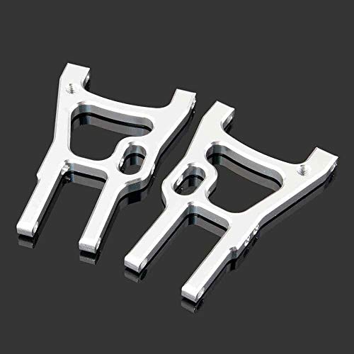 Toyoutdoorparts RC 102219 Silver Aluminum Front Lower Arm Fit Redcat 1:10 Lightning STR On-Road Car