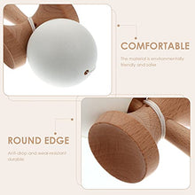 Load image into Gallery viewer, NUOBESTY Wood Kendama Toy Traditional Japanese Toss and Catch Skill Game Luminous Juggling Ball Hand Eye Coordination Educational Toy for Easier Skill Building Play ( White )
