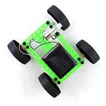 Load image into Gallery viewer, N Meng255 1 Set Miniskirt Powered Toy DIY Solar Powered Toy DIY Car Kit Children Educational Gadget Hobby Curious 2019 W506 A (Color : Green)
