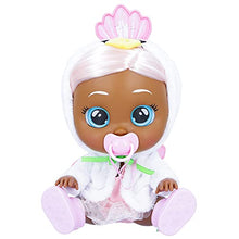 Load image into Gallery viewer, Cry Babies Kiss Me Daphne - 12&quot; Baby Doll | Deluxe Blushing Cheeks Feature | Shimmery Changeable Outfit with Bonus Baby Bottle
