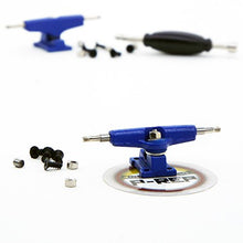 Load image into Gallery viewer, Peoples Republic P-Rep 32mm Spaced Fingerboard Trucks - Blue
